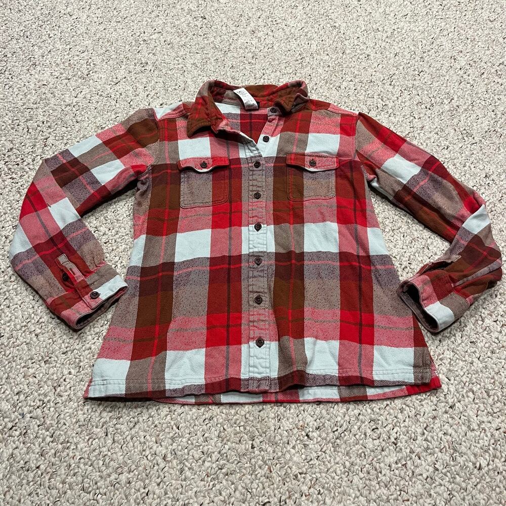 Patagonia Fjord Flannel Long Sleeve Shirt 8 Outdoor Gorpcore Fall Classic Hike